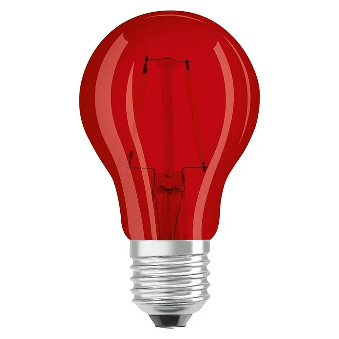 Osram Star LED žarulja Decor Classic A - E27, 2,5 W, A60, 45 lm, Crvene boje - Pogled odozgo