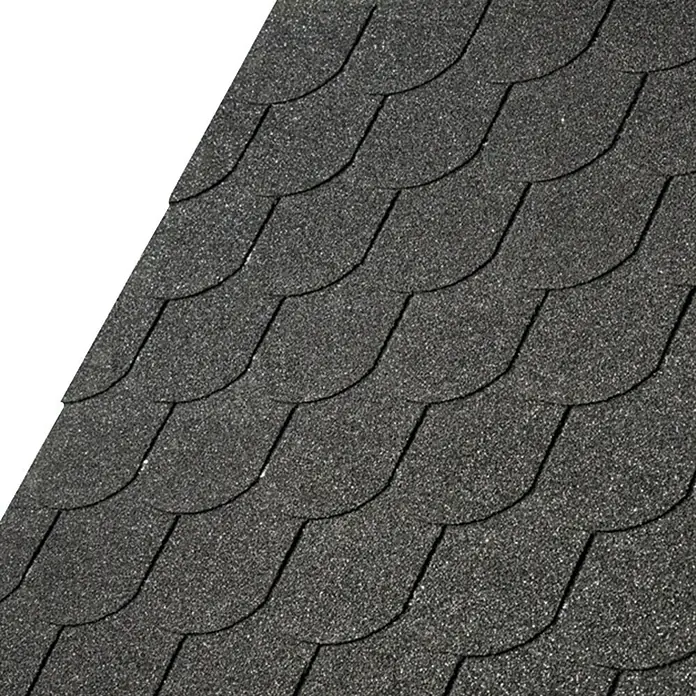 Karibu Biberschindel - 3 m², Schwarz