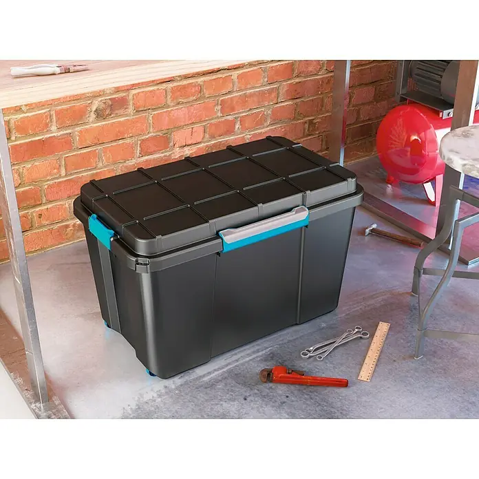 KIS Kutija za pohranjivanje Scuba XL - D x Š x V: 74 x 46 x 45 cm, Plastika, Antracit