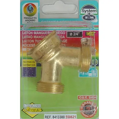 Conector en Y para riego