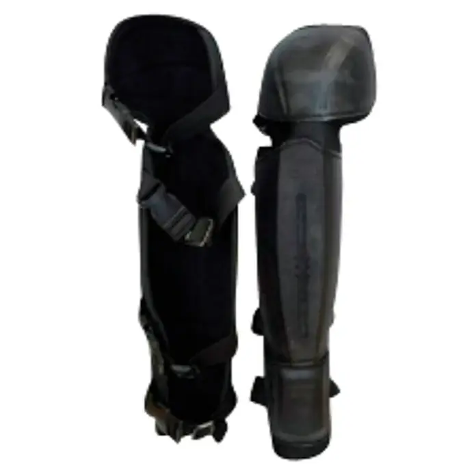 Protección de pierna Tibia - Negro, 2 ud., Plástico