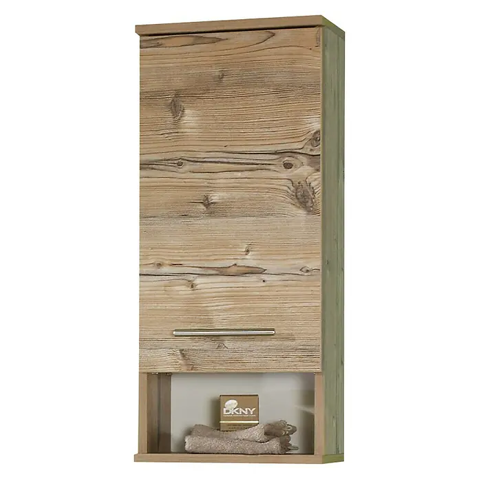 Schildmeyer Isola Oberschrank - 30 x 20,5 x 71 cm, Silberfichte - Rechte Seitenansicht