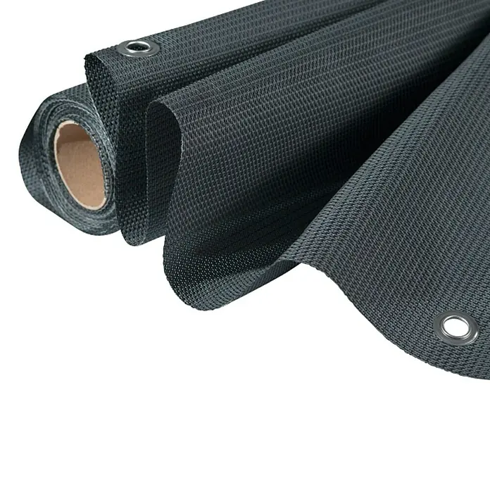 Windhager Balkonsichtschutz Aeris - Titangrau, 5 x 0,9 m