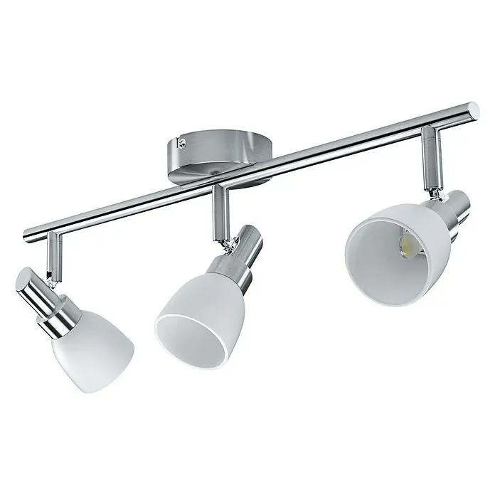 Ledvance Regleta LED 827 - 6 W, L x An x Al: 46,5 x 8 x 16 cm, Blanco/Plateado, Blanco cálido - Vista de perfil izquierdo
