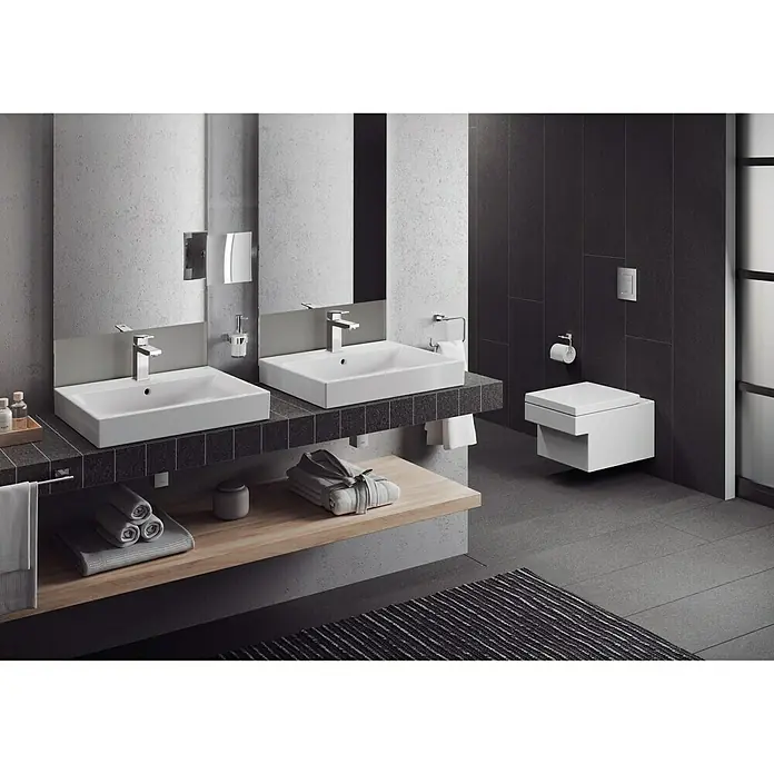 Grohe Essentials Cube Toallero de anilla - Cromo, Brillante
