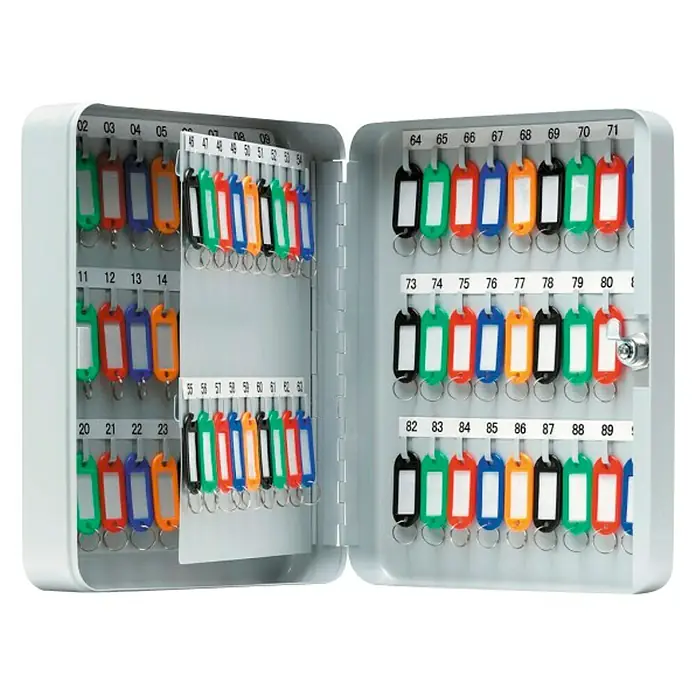 Arregui Armario para llaves PLL90 - L x An x Al: 8 x 24 x 30 cm, Gris
