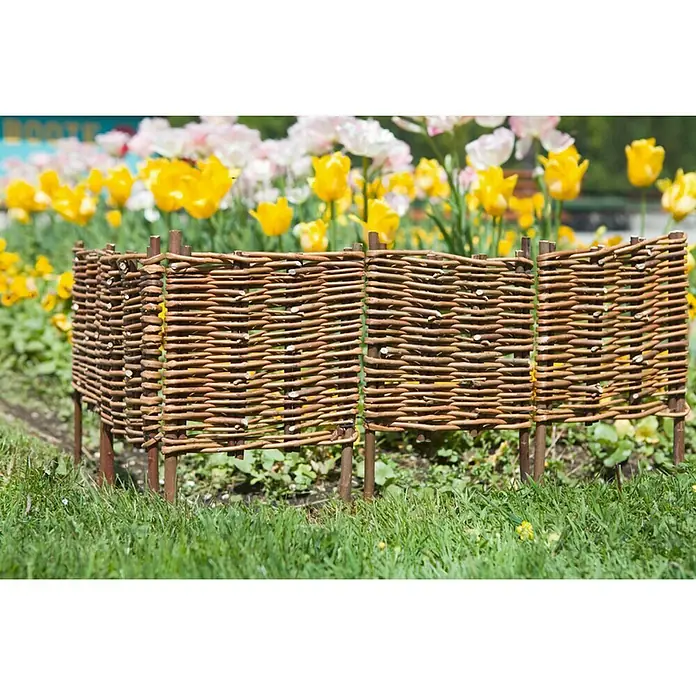 Windhager Beeteinfassung Typ 12 - Weide, 100 x 35 cm