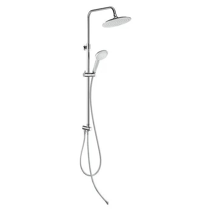 Mixomat Sustav tuš garniture Langfoss - Razmak provrta: 70 cm, Broj vrsta mlaza: 3 Kom., Krom