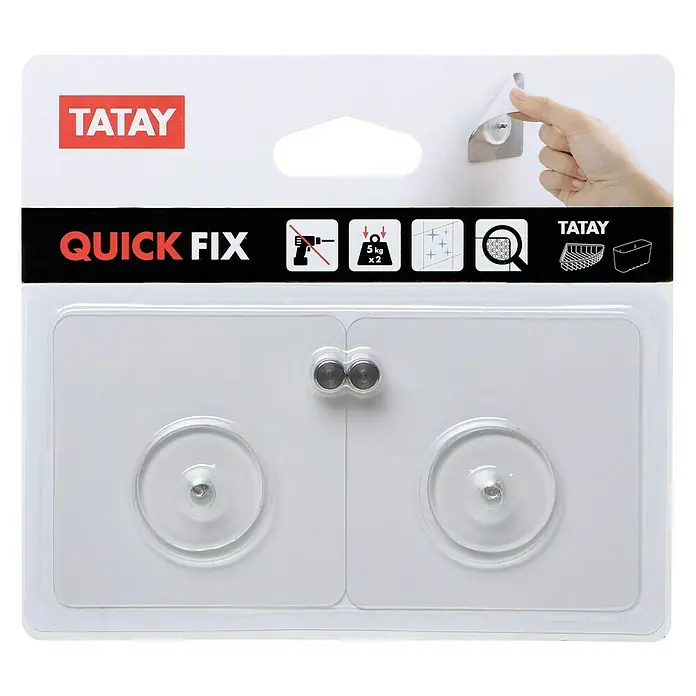 Tatay Kit de fijación Quick Fix - Transparente
