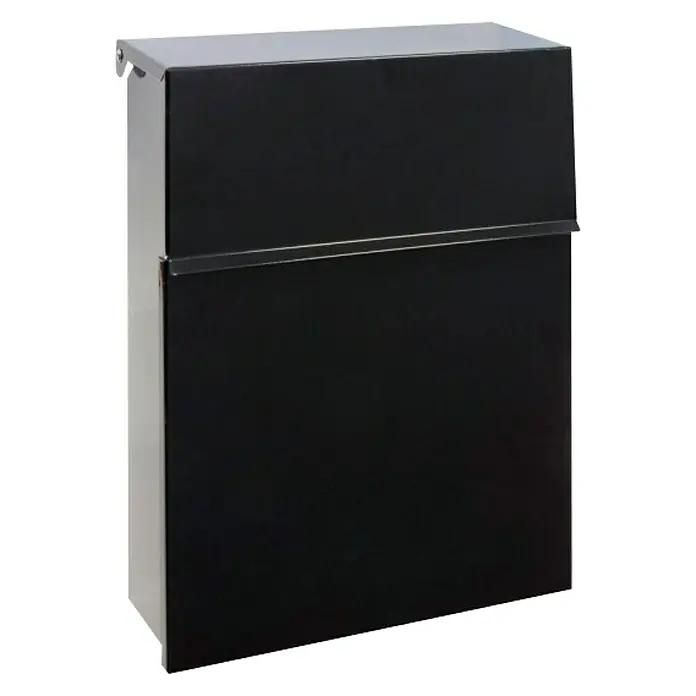 Arregui Figure Buzón de correo E-6704 - Acero, L x An x Al: 26,8 x 10 x 36 cm, Negro