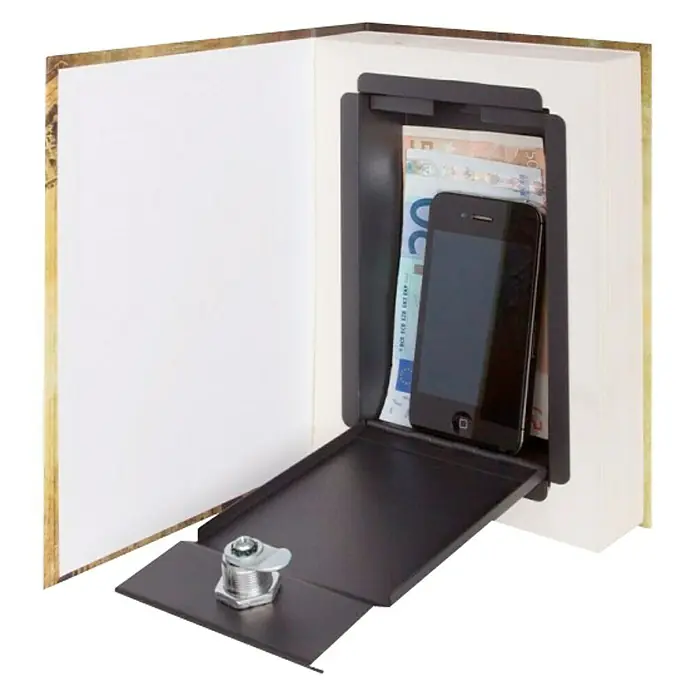 Arregui Caja de caudales Book C-9381 - L x An x Al: 22 x 15,4 x 2,2 cm