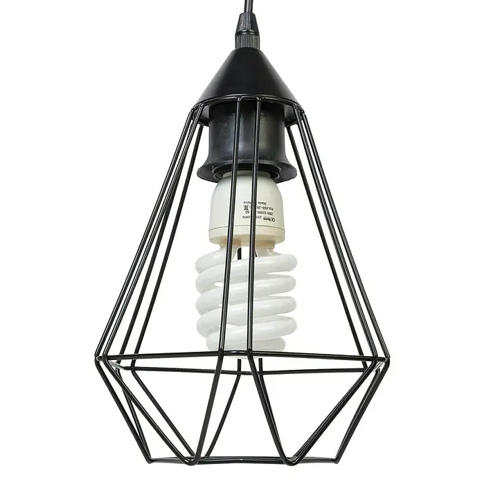 Eglo Tarbes Pendelleuchte rund - Höhe: 110 cm, Durchmesser: 175 mm