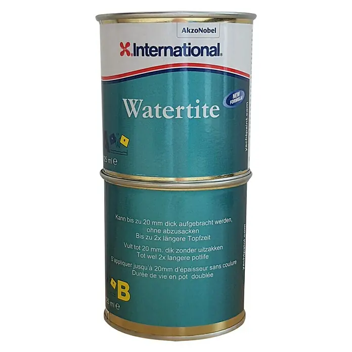 International Epoxy plamuur Watertite - Grijs, 250 ml - Vooraanzicht