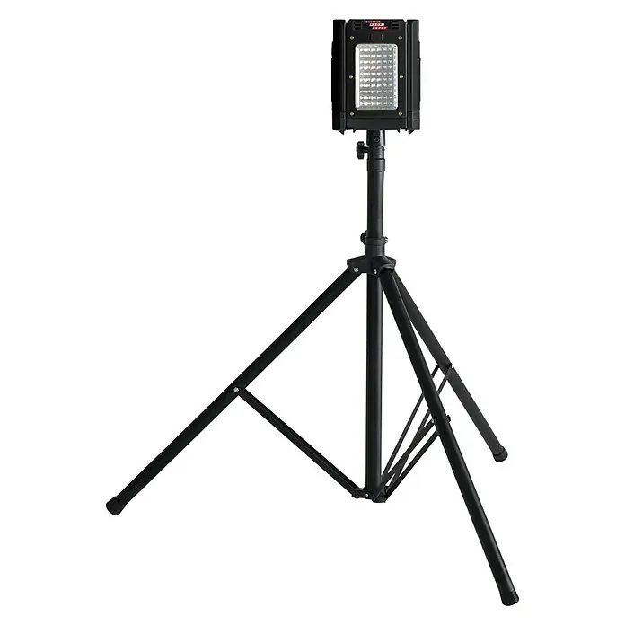 Profi Depot LED reflektor - Crne boje, Sa stativom, 50 W, IP54 - Pogled sprijeda