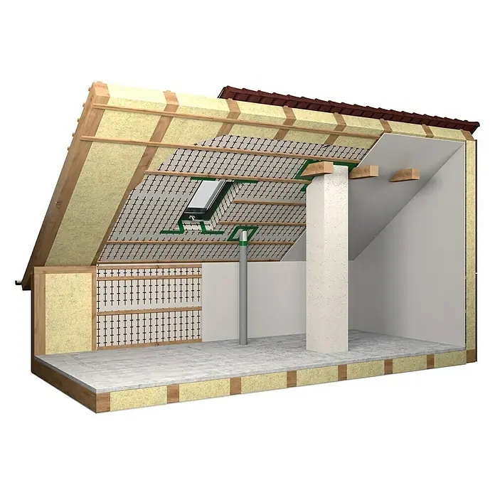 Probau Dampfbremsfolie - Inhalt: 37,5 m², Stärke: 0,3 mm - Stimmungsaufnahme