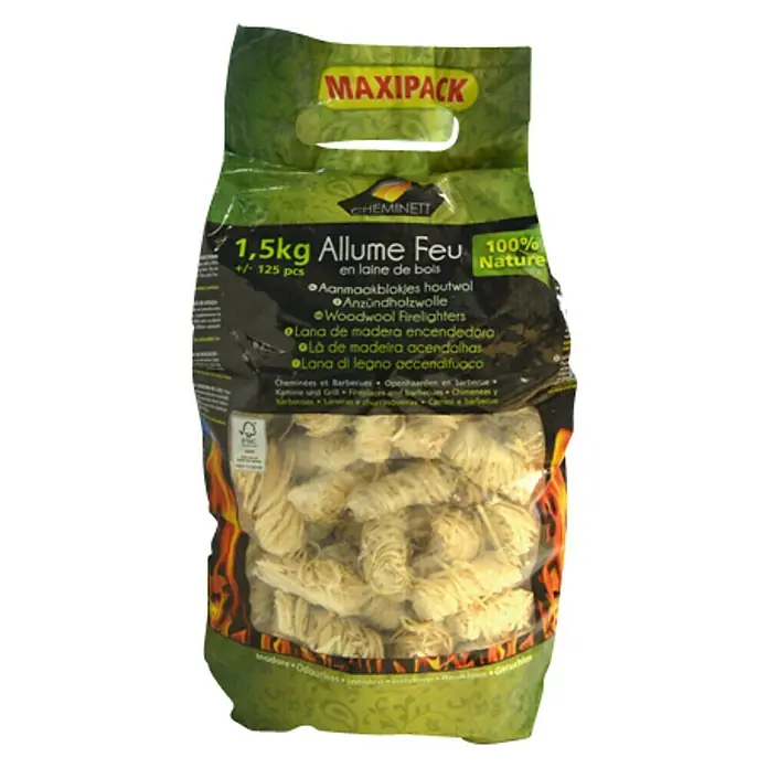 Virutas para encendido ecológicas - 1,5 kg