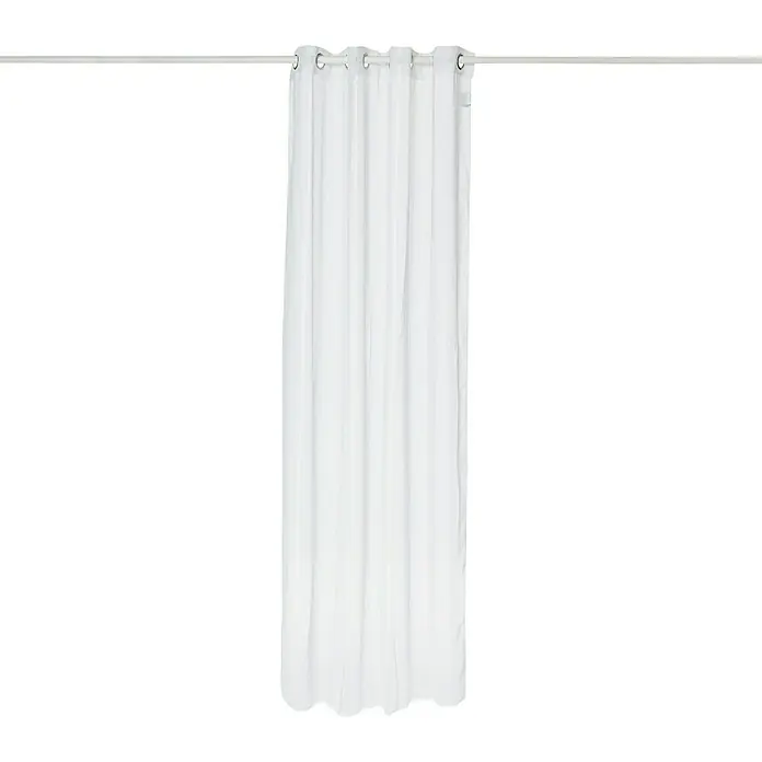 Visillo para ventana Ophelie - 140 x 250 cm, 100% poliéster, Blanco