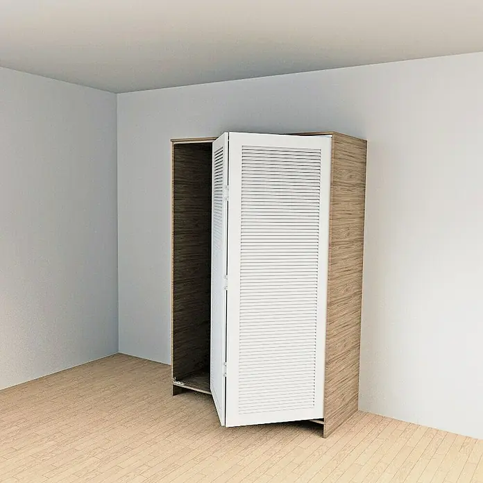 HBS Betz Vouwdeurbeslag - Lengte: 120 cm