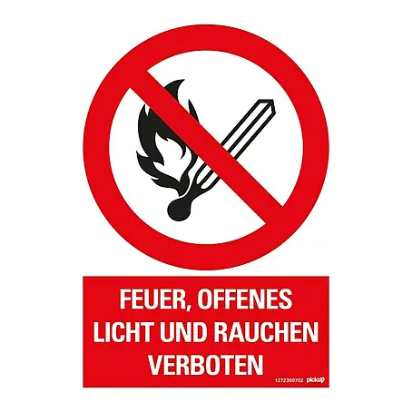 Pickup  Verbotsschild