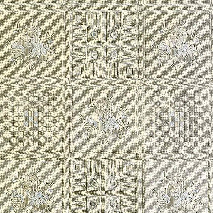 Mantel para mesa a metros Nacar quilt - Ancho: 140 cm, Blanco