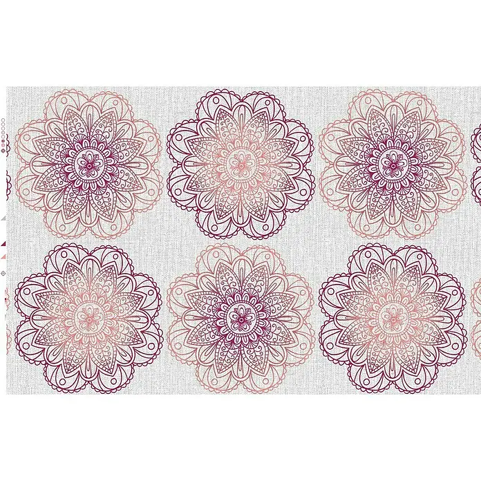 Mantel para mesa a metros Kamil - Ancho: 140 cm, Burdeos