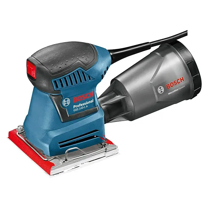 Bosch Professional Schwingschleifer GSS 140-1 - 180 W, 24.000 U/min - Linke Seitenansicht