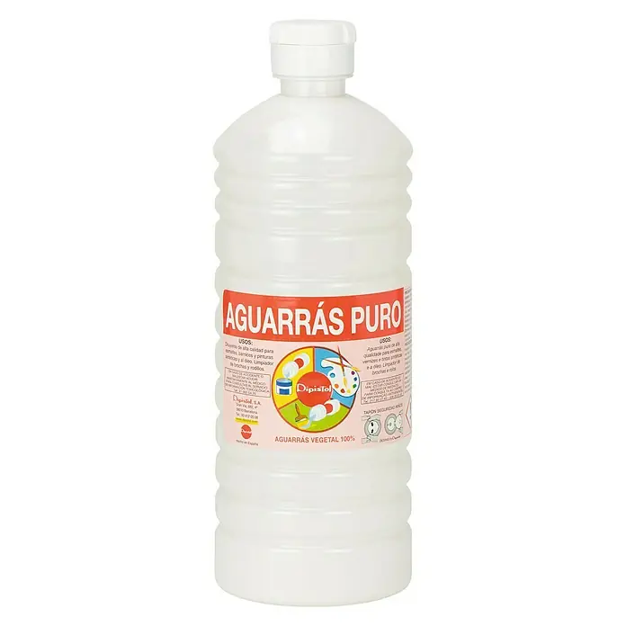 Disolvente líquido aguarrás Puro - 750 ml, Botella
