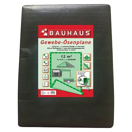 BAUHAUS  Gewebe-Ösenplane