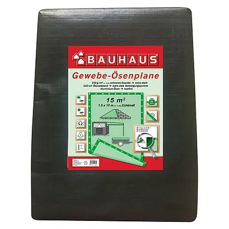 BAUHAUS  Gewebe-Ösenplane