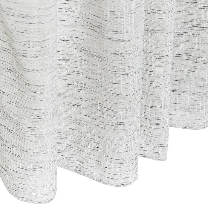 Visillo para ventana Argán - 140 x 250 cm, 100% poliéster, Gris