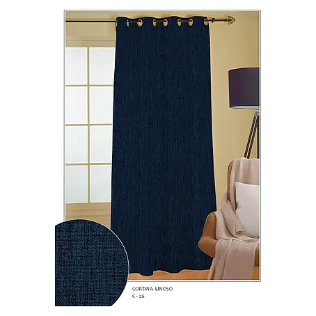 Cortina con ollaos Linoso Blackout