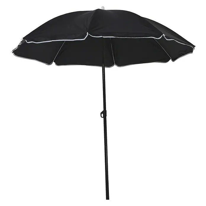 Sunfun Parasol para jardín Bahía - Diámetro: 180 cm, Factor de protección: UV 40