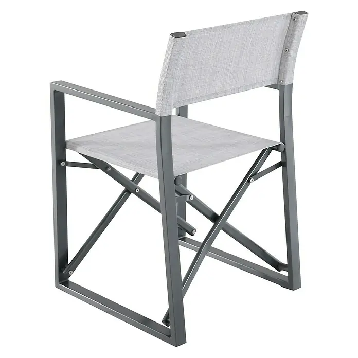 Sunfun Silla de jardín Director - Blanco