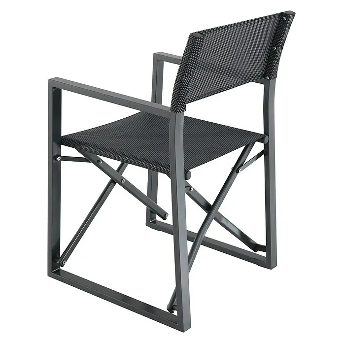 Sunfun Silla de jardín Director - Negro