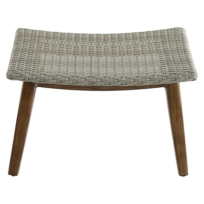 Sunfun Anika Gartensessel - Breite: 80 cm, Polyrattan, Lichtgrau
