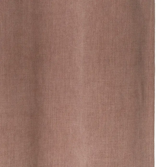 Cortina con ollaos Derby - 140 x 270 cm, 100% poliéster, Rosa
