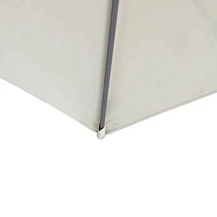 Sunfun Parasol de jardín Doble Ligurien - Crudo, L x An: 289 x 288 cm