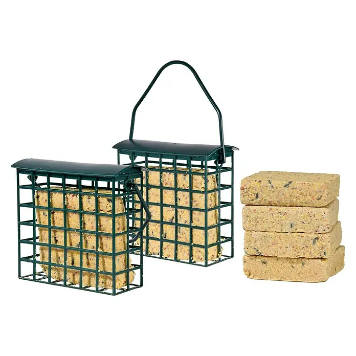 Dobar Wildvogelfutter Set - 8 Stk., Mit Futterspender