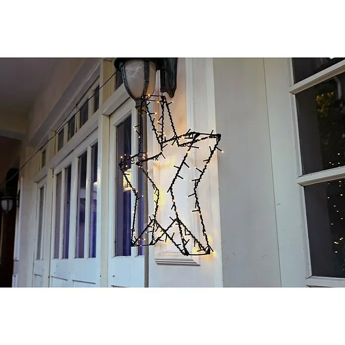 Tween Light LED csillag 3D - Kívül, Meleg fehér