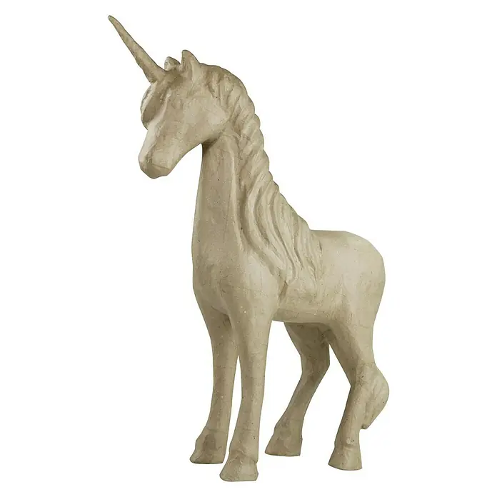 Décopatch Pieza decorativa - Unicornio, Cartón, 13 x 40 cm