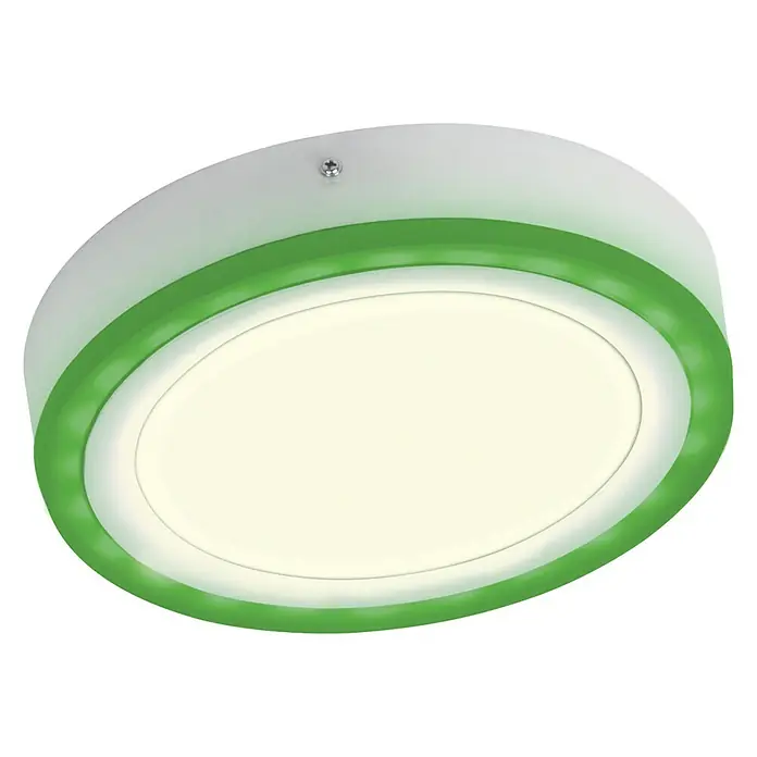 Ledvance LED-Wand- & Deckenleuchte Color + White - 37 W, Weiß, RGB - Ansicht von oben