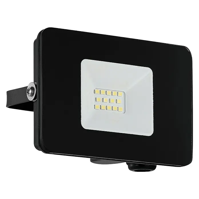 Eglo LED-Strahler Faedo 3 - 1-flammig, Wandhalterung, 10 W, IP65