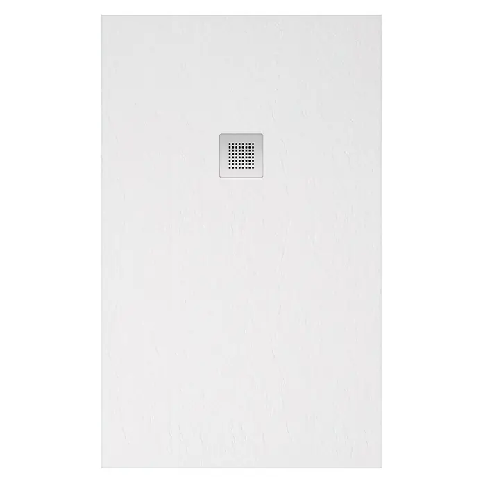 Plato de ducha Base - L x An: 70 x 120 cm, Blanco