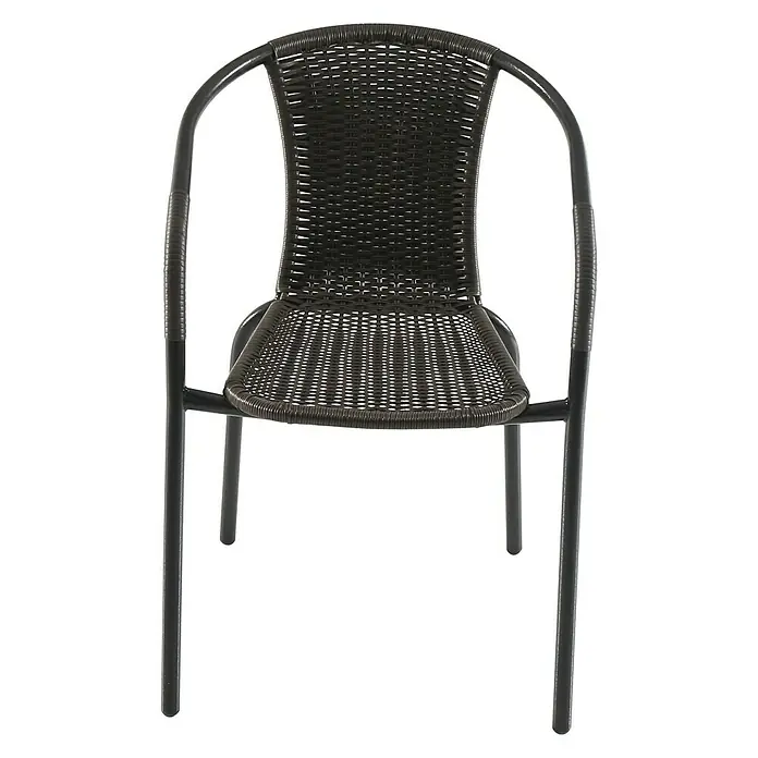 Sunfun Silla de jardín Melisa - Ancho: 53 cm, Marrón