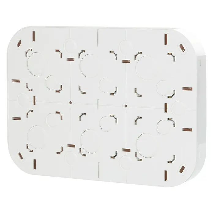 Legrand Enchufe cuádruple Forix - Blanco, Plástico, IP20, Montaje en la pared