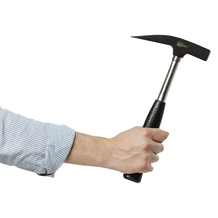 Wisent Zimmermannshammer - 600 g, Stahlrohr, Magnetischer Nagelhalter