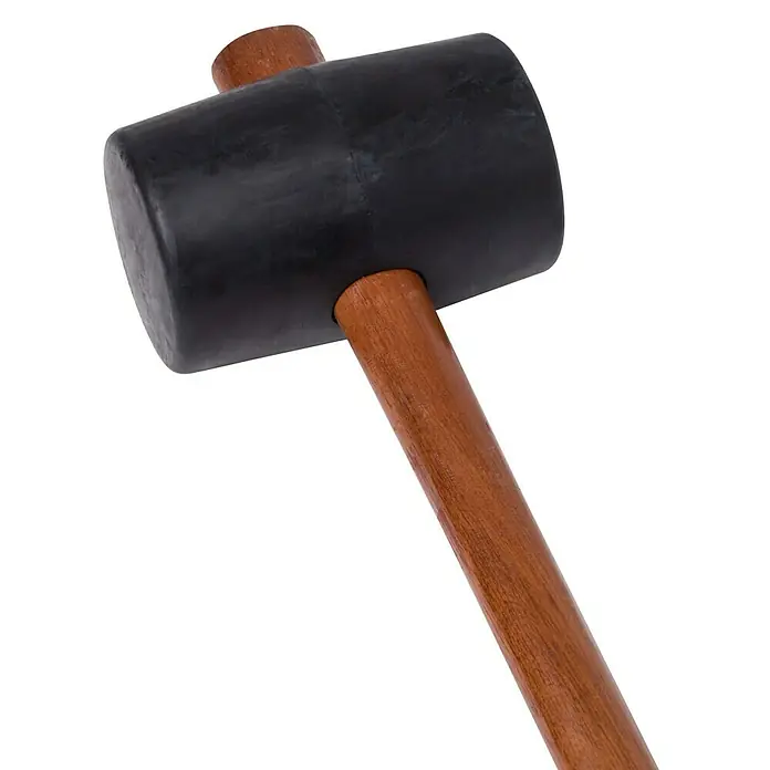 Wisent Gummihammer - Holz, Durchmesser Kopf: 90 mm