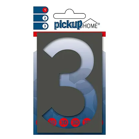 Pickup 3D Home Huisnummer