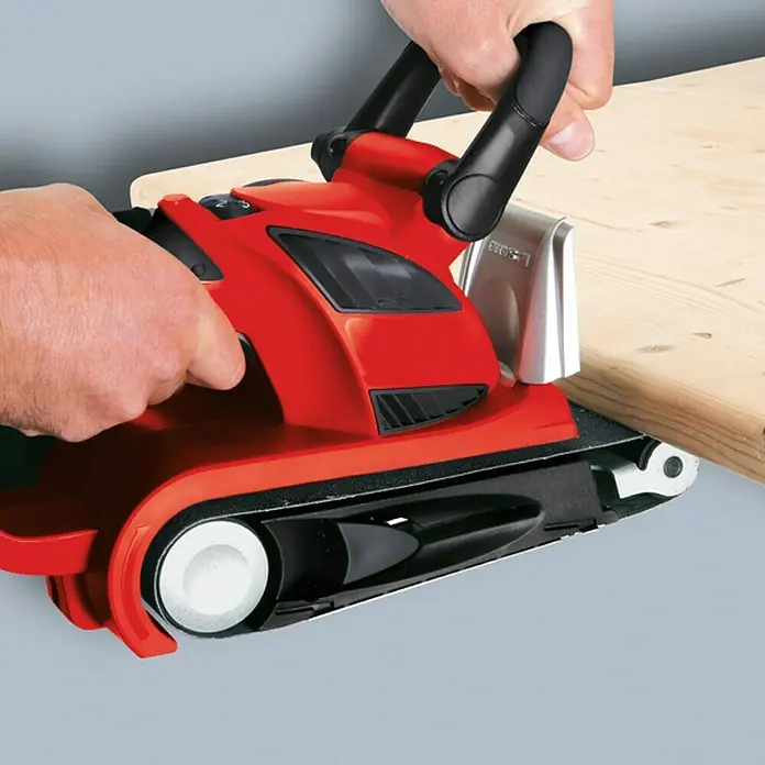 Einhell Expert Tračna brusilica - 850 W, Dimenzije brusne trake: 75 x 533 mm