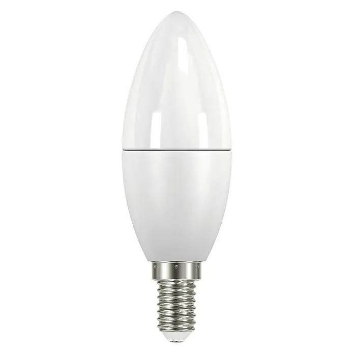 Garza Bombilla LED Vela - 3 uds., E14, 3 x 5 W, Color de luz: Blanco cálido, No regulable